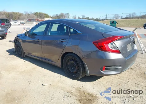 2016 Honda Civic Lx из США, поврежденный, VIN 19XFC2F56GE022084